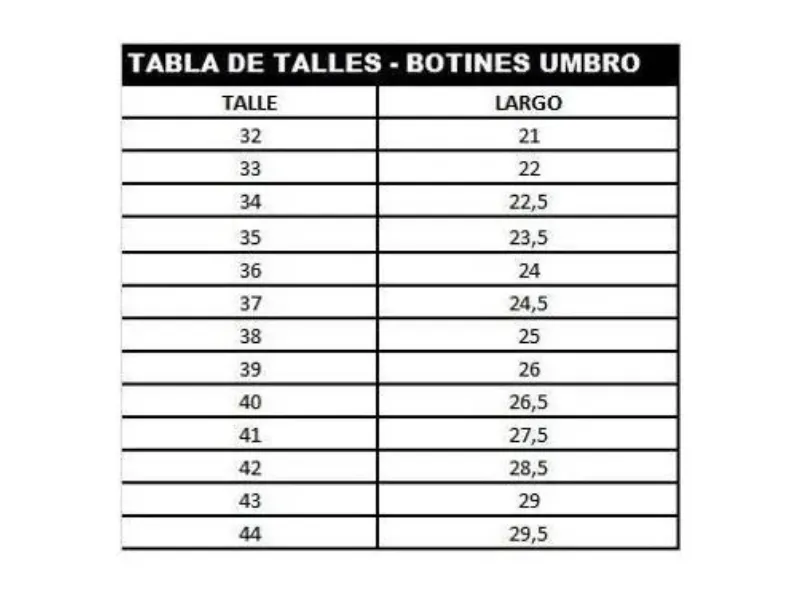 BOTIN UMBRO ADULTO FIFTY III  929977