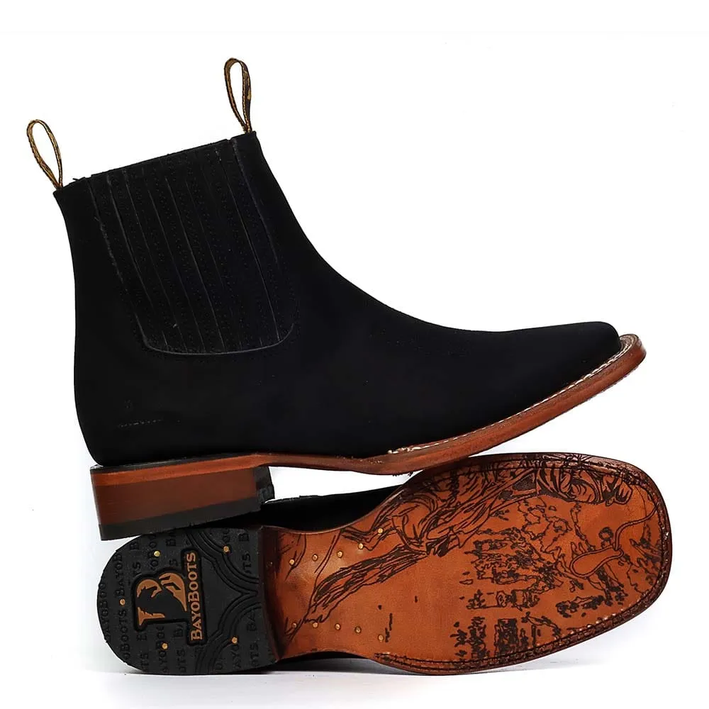 Botin Vaquero Chapala Negro