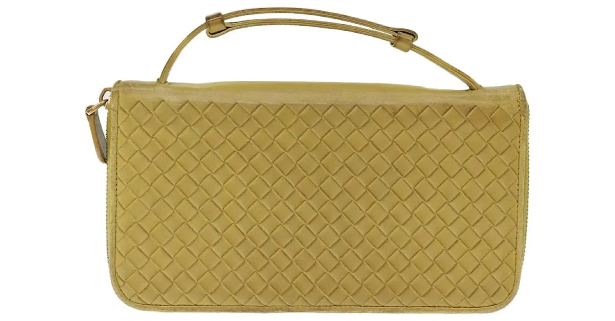 Bottega Veneta Intrecciato Amarillo 