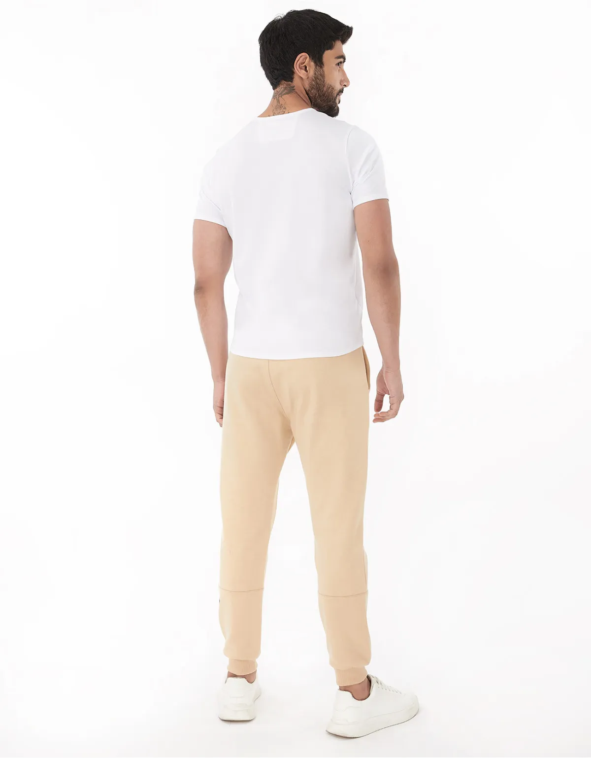 Buzo regular fit amarillo
