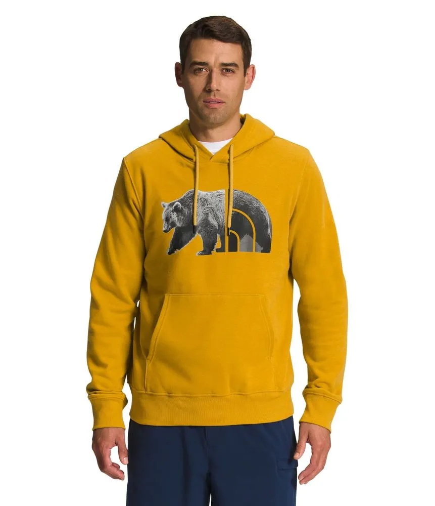 Buzo Tnf Bear Pullover Amarillo Hombre The North Face