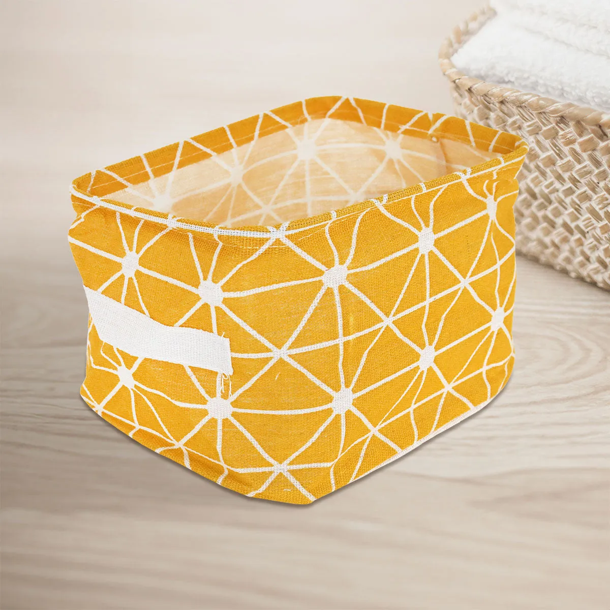 Caja Non Woven color Amarillo para Almacenamiento