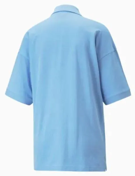 Camisa azul para mujer Classics de Puma