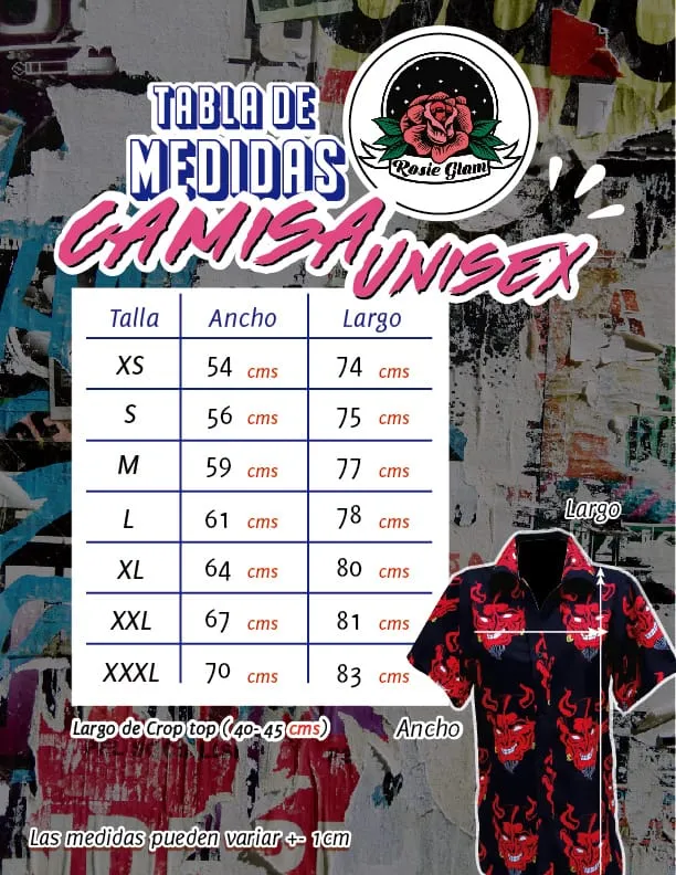 CAMISA ROSA MURCIELAGOS  ROSIEGLAM
