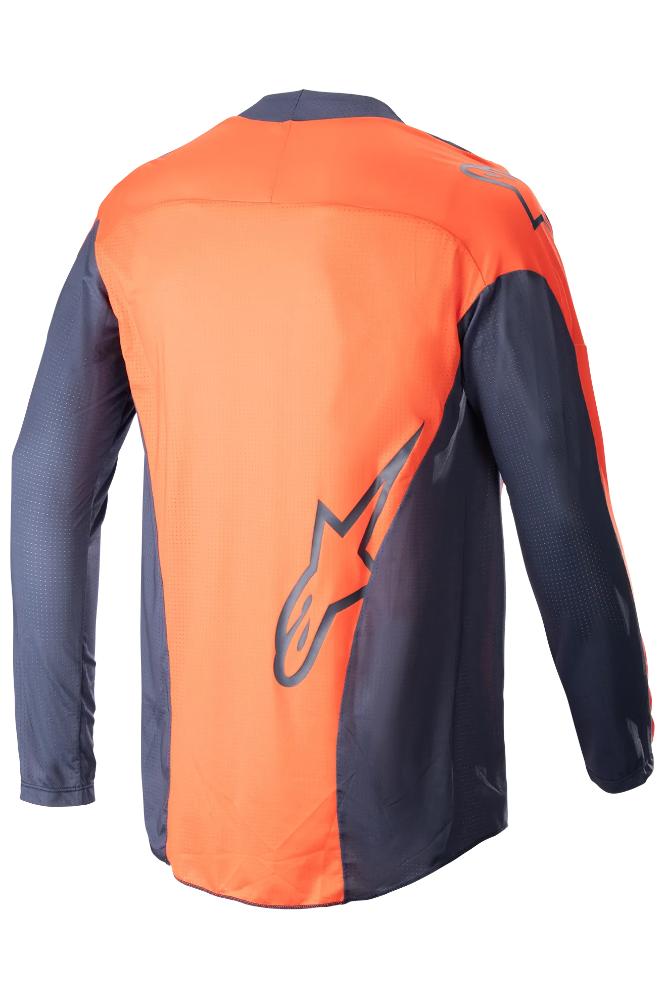 CAMISETA DE CROSS ALPINESTARS TECHSTAR ARCH AZUL MARINO NOCHENARANJA