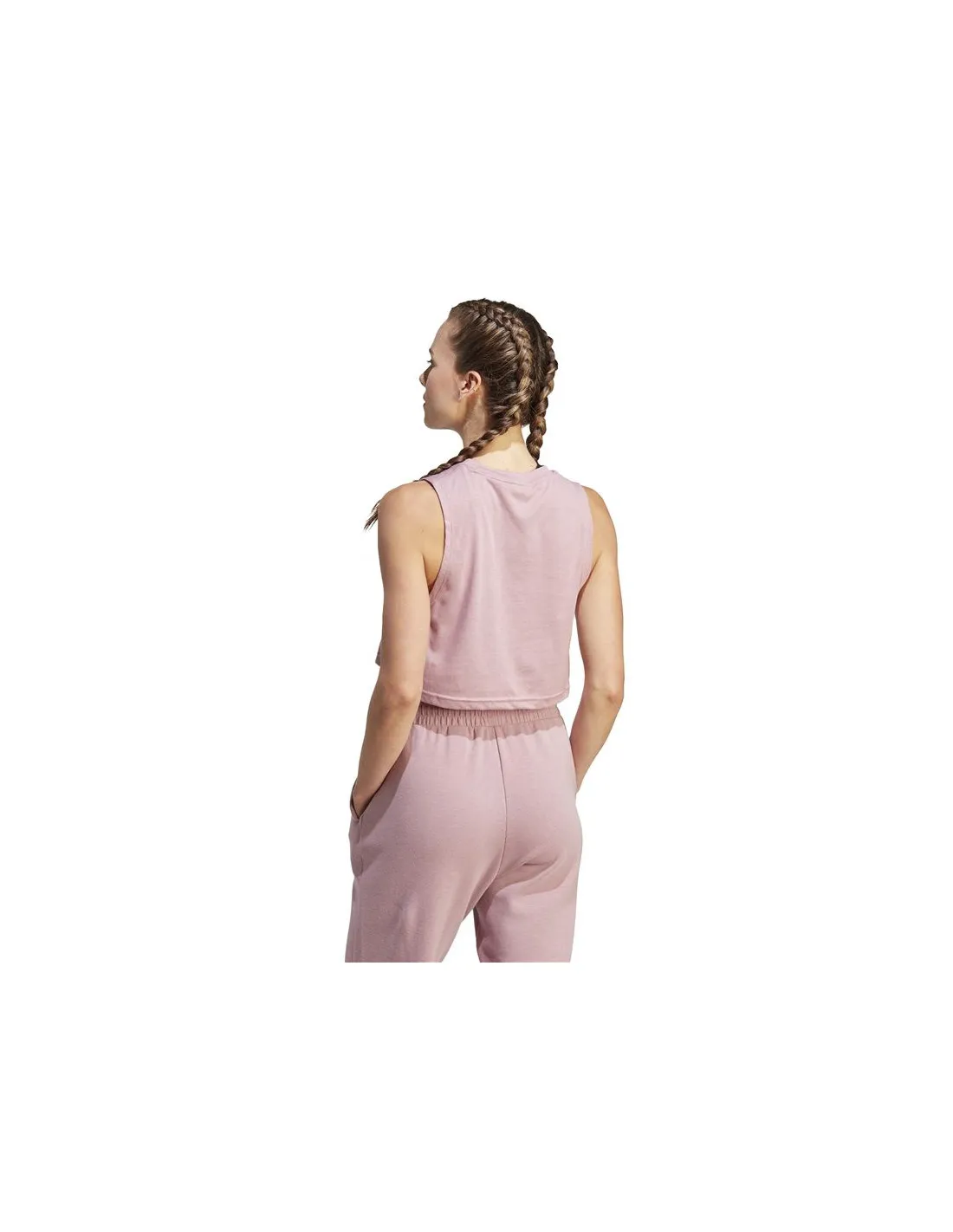 CAMISETA DE FITNESS ADIDAS TRES COT TK MUJER