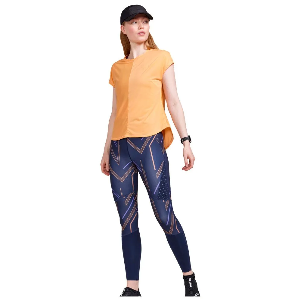Camiseta de trail Craft Core Essence SS Tee W Peach