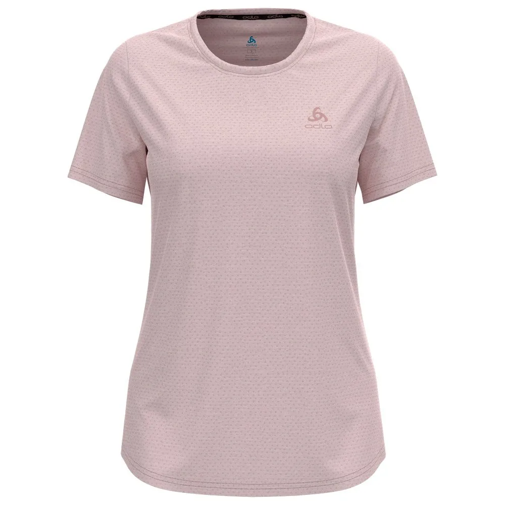 CAMISETA DE TRAIL ODLO ACTIVE 365 LINENCOOL TSHIRT CREW NECK SS WMN PALE MAUVE MELANGE