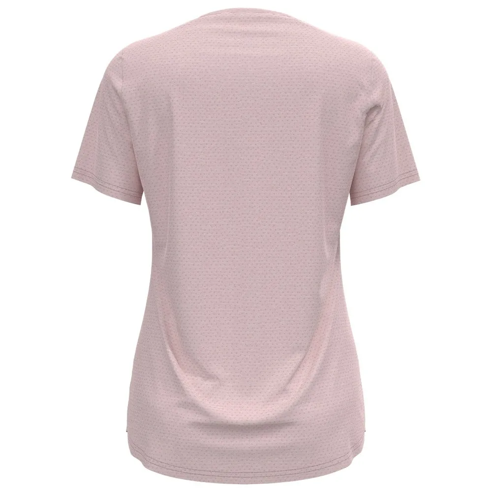 CAMISETA DE TRAIL ODLO ACTIVE 365 LINENCOOL TSHIRT CREW NECK SS WMN PALE MAUVE MELANGE