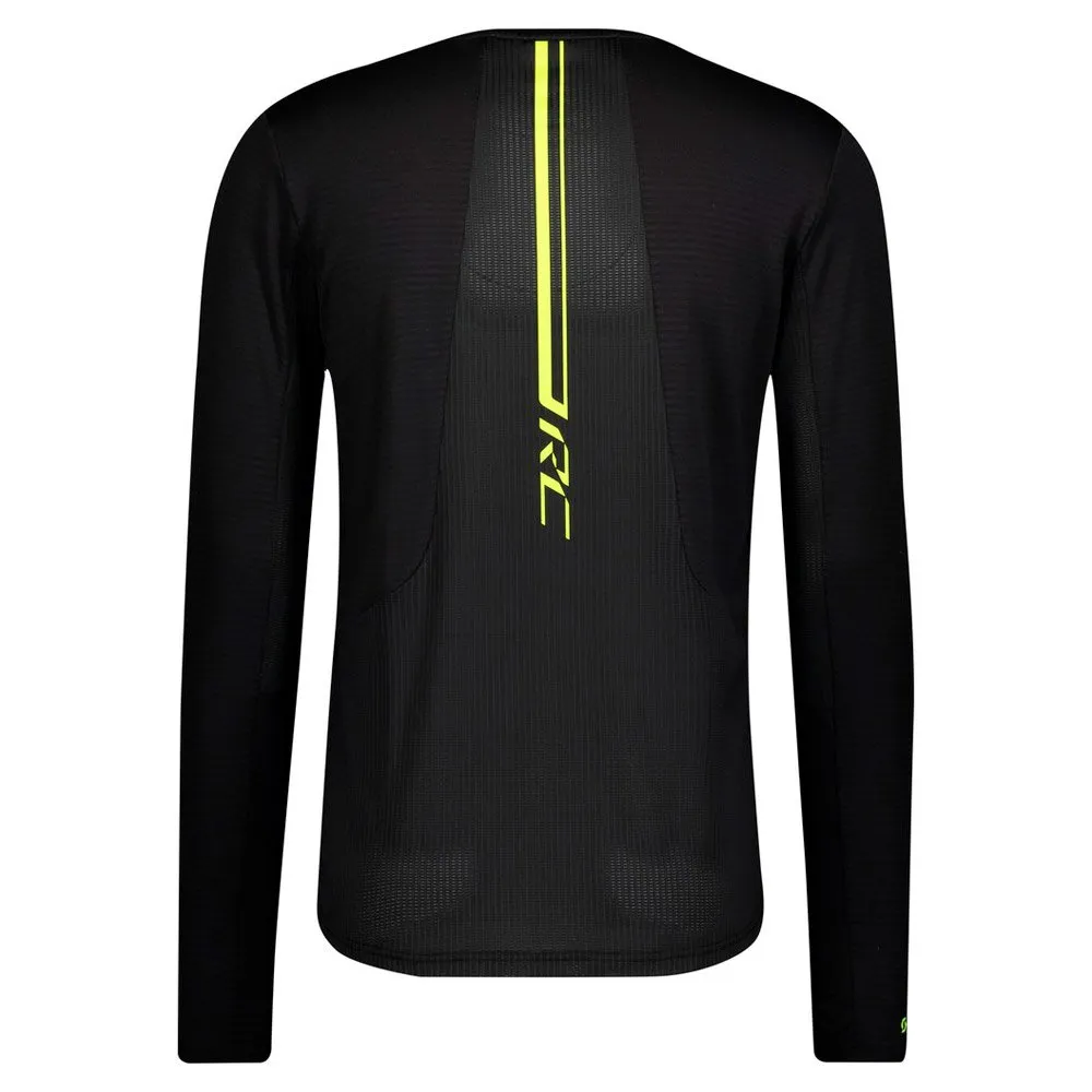 Camiseta de trail Scott RC Run L/S Men's Black/Yellow