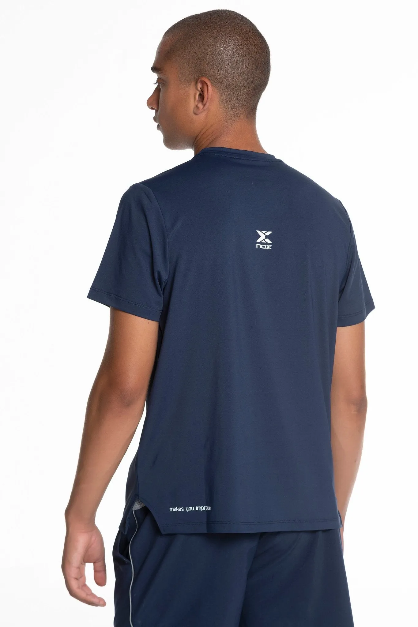 Camiseta deportiva hombre TEAM REGULAR azul marino