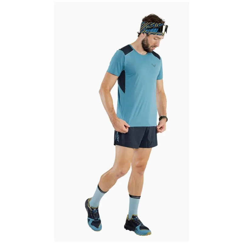 Camiseta Dynafit SKY SHIRT (azul tormenta) hombre