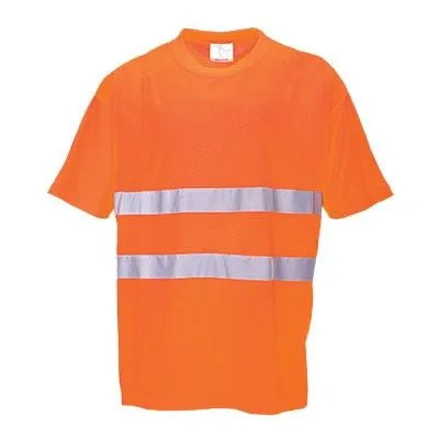 Camiseta manga corta Cotton Comfort Alta Visibilidad 