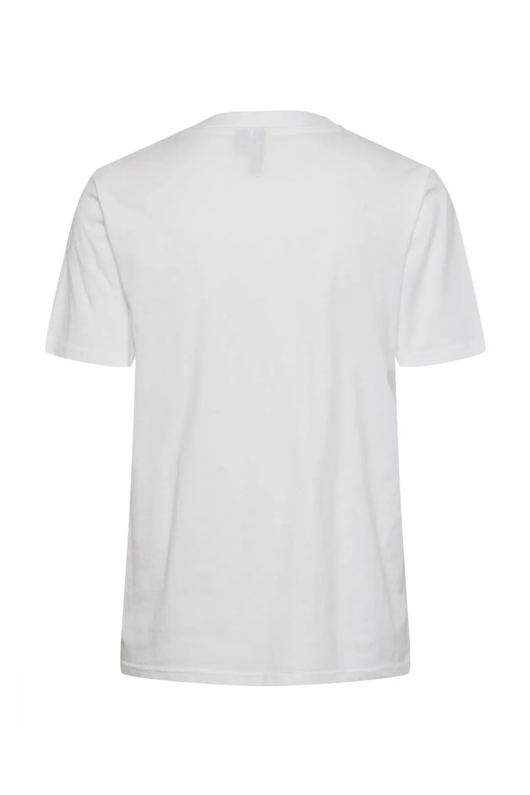 CAMISETA MUJER LETRAS PCFREYA BLANCO