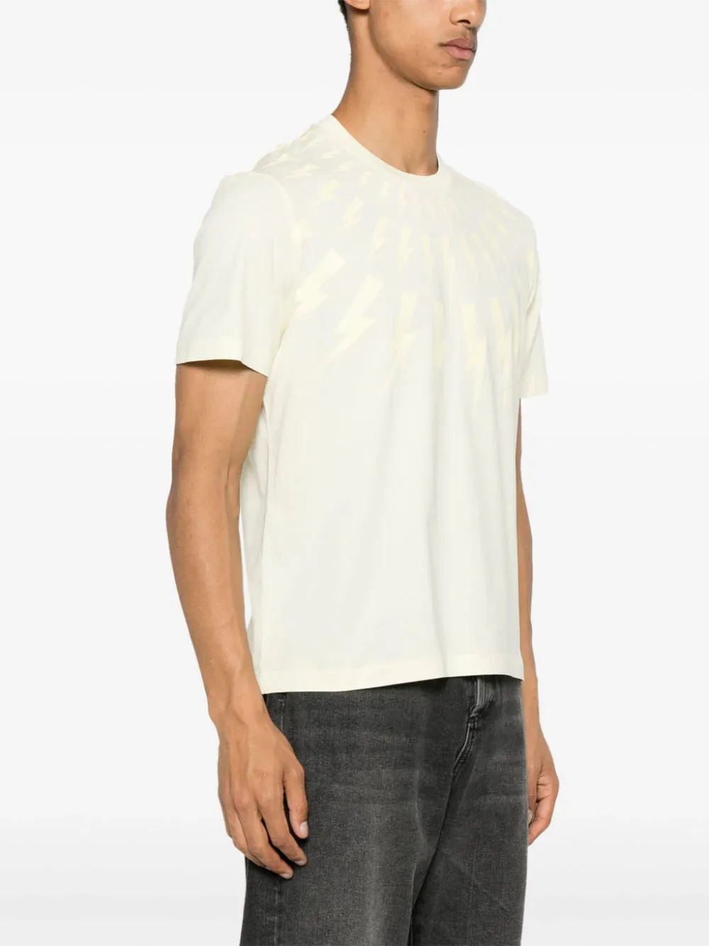 CAMISETA THUNDERBOLT AMARILLO PASTEL