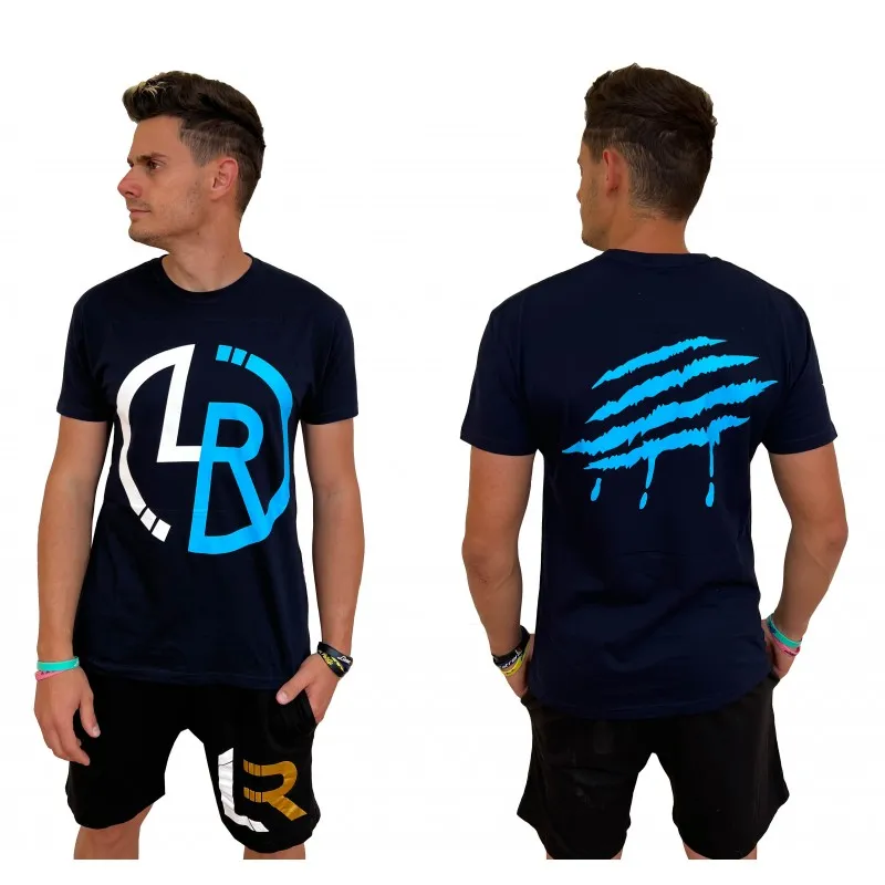 CAMISETAS AZUL MARINO  LR BICOLOR