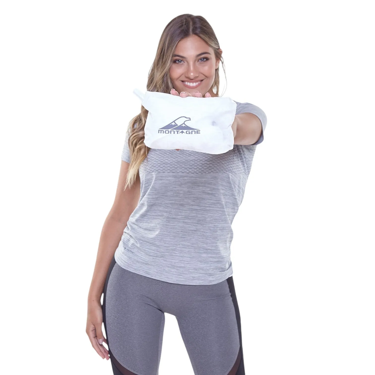 Campera Rompeviento Montagne Metric Mujer Blanco