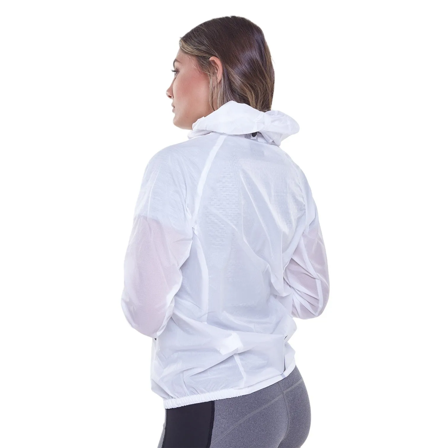 Campera Rompeviento Montagne Metric Mujer Blanco