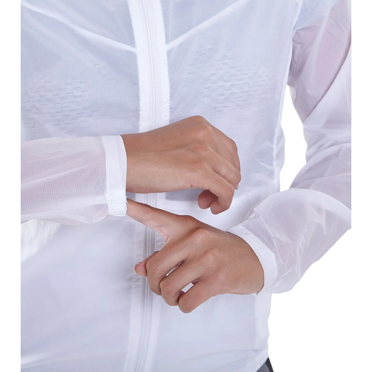 Campera Rompeviento Montagne Metric Mujer Blanco