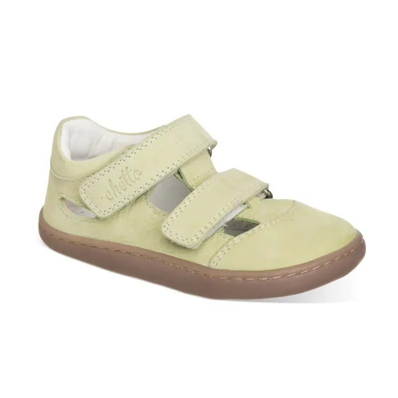 Cangrejera Barefoot azul para Niños confeccionada en piel y 100% respetuosa