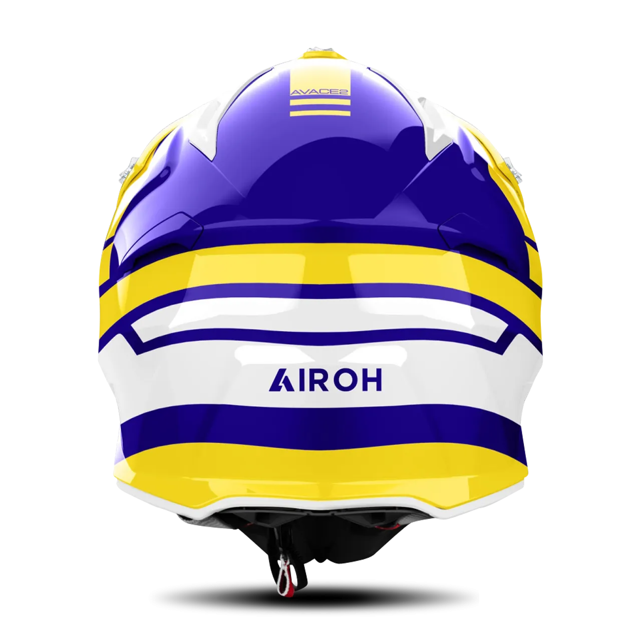 Casco de Cross Airoh Aviator Ace 2 Sake Amarillo Brillante 