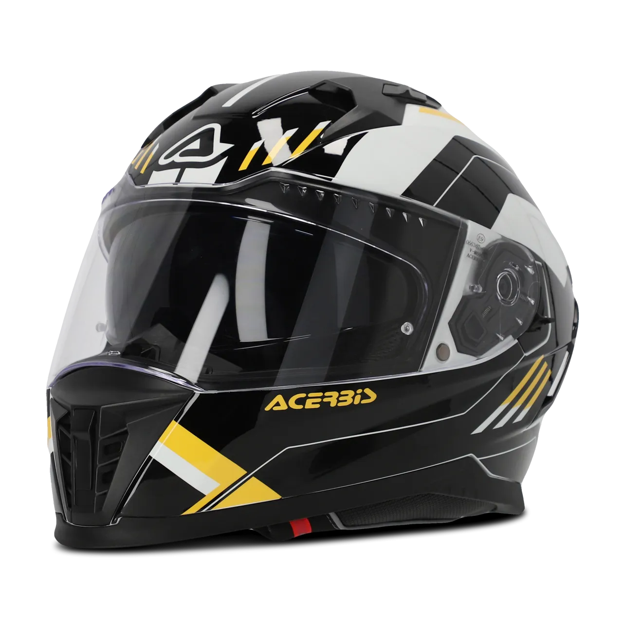 CASCO INTEGRAL ACERBIS XWAY GRAPHIC STREET NEGROAMARILLO 