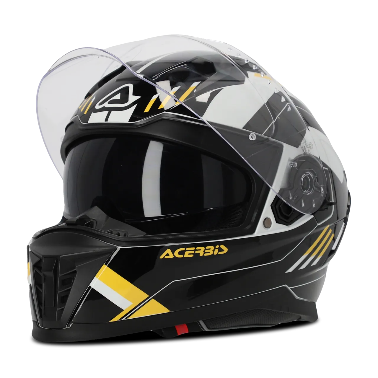 CASCO INTEGRAL ACERBIS XWAY GRAPHIC STREET NEGROAMARILLO 