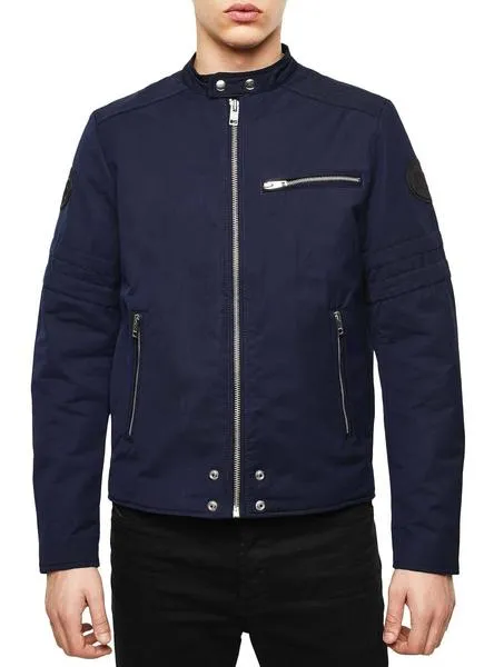 cazadora diesel glory azul para hombre