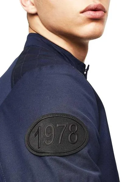 cazadora diesel glory azul para hombre