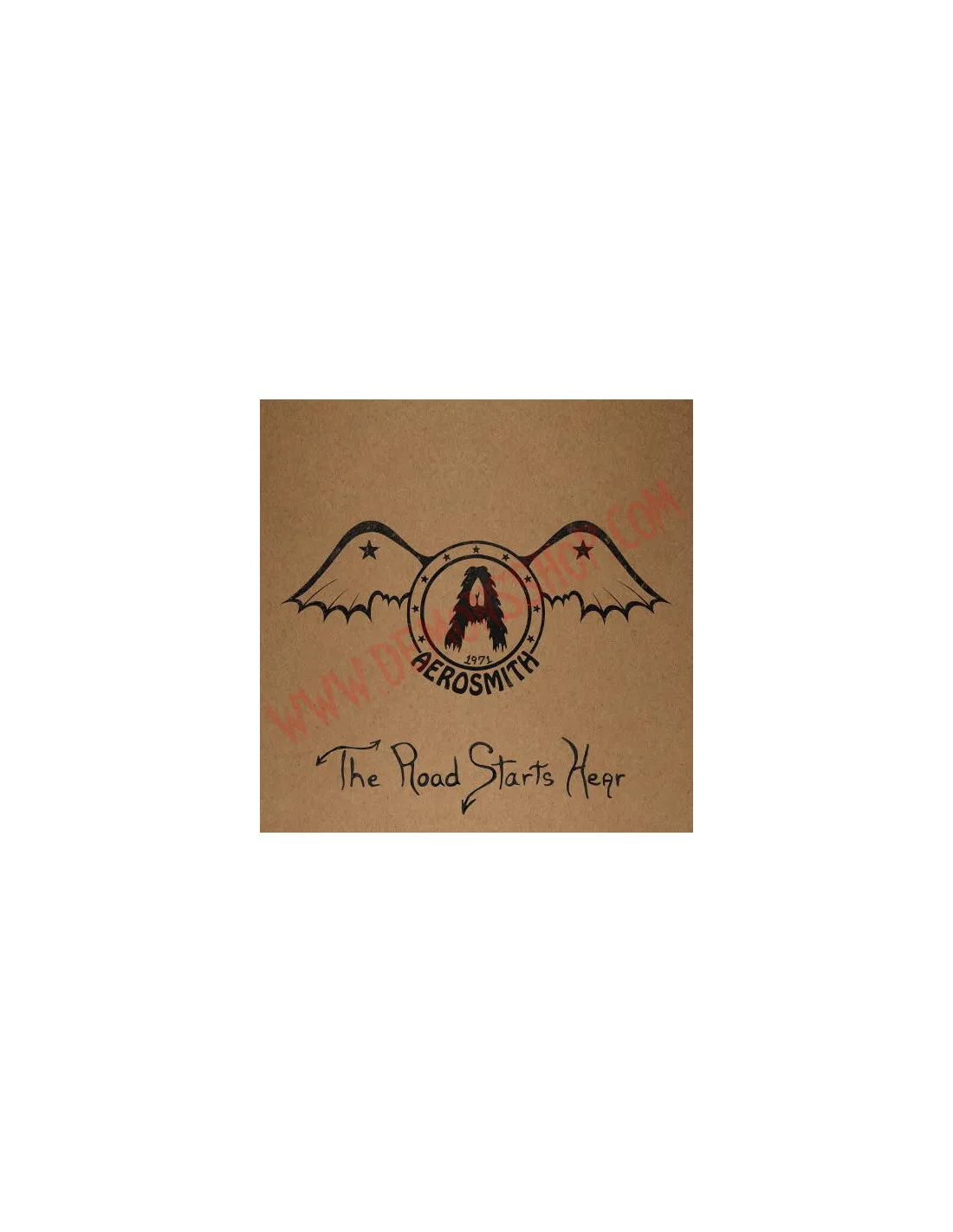 CD Aerosmith ‎– 1971 (The Road Starts Hear)