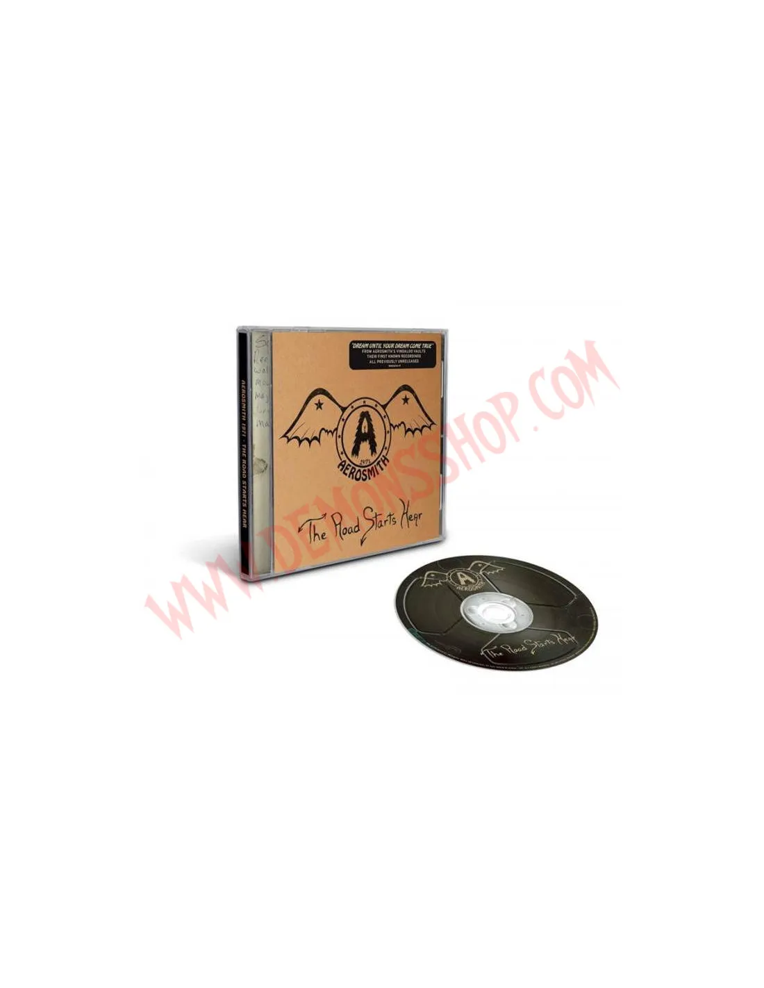 CD Aerosmith ‎– 1971 (The Road Starts Hear)