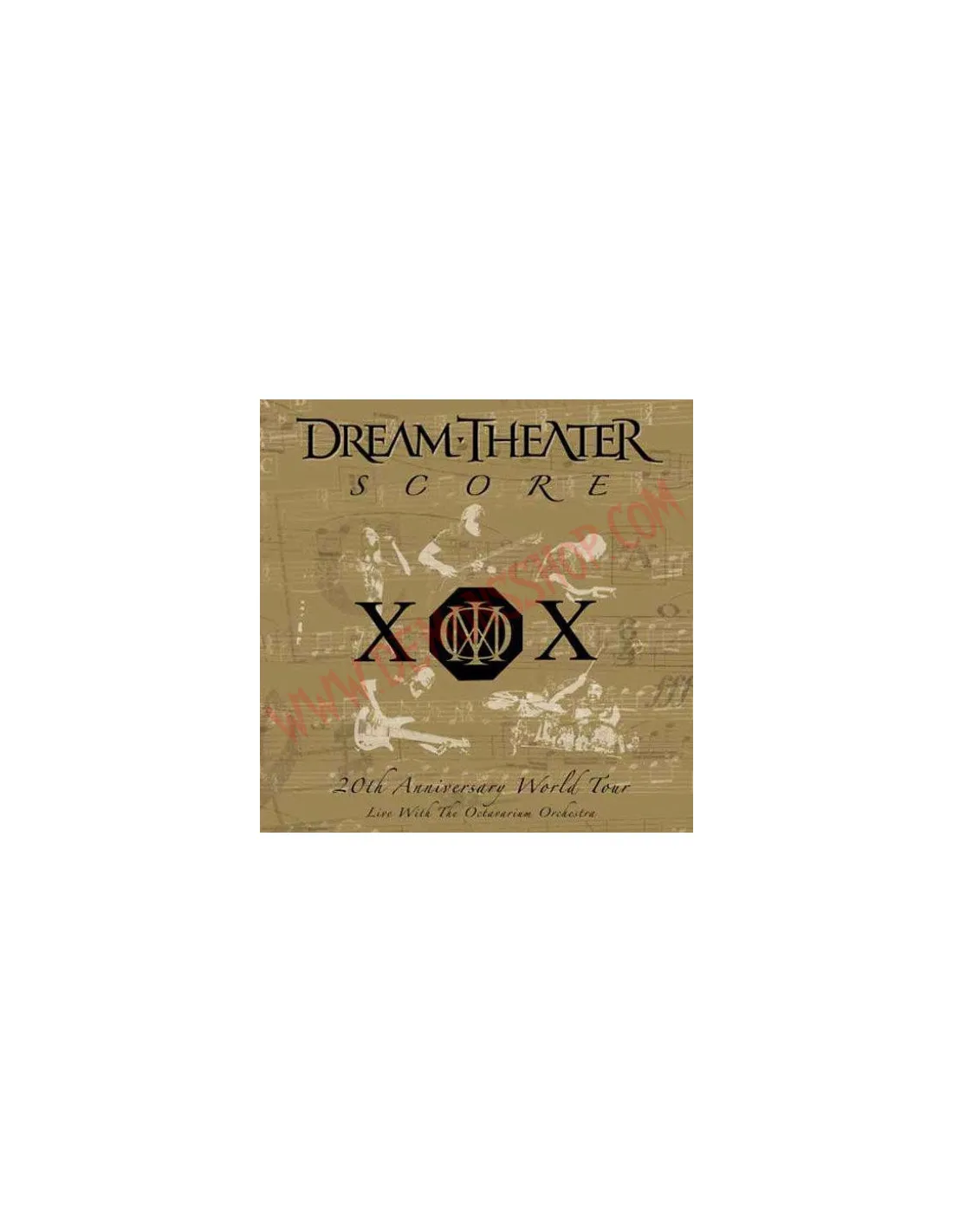 CD DREAM THEATER  SCORE (20TH ANNIVERSARY WORLD TOUR)