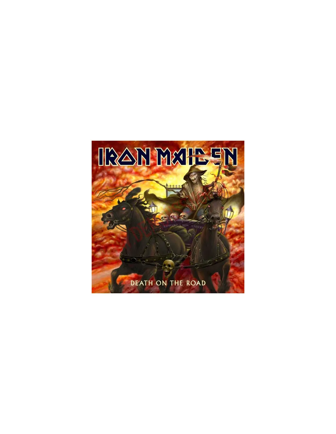 CD IRON MAIDEN  DEATH ON THE ROAD