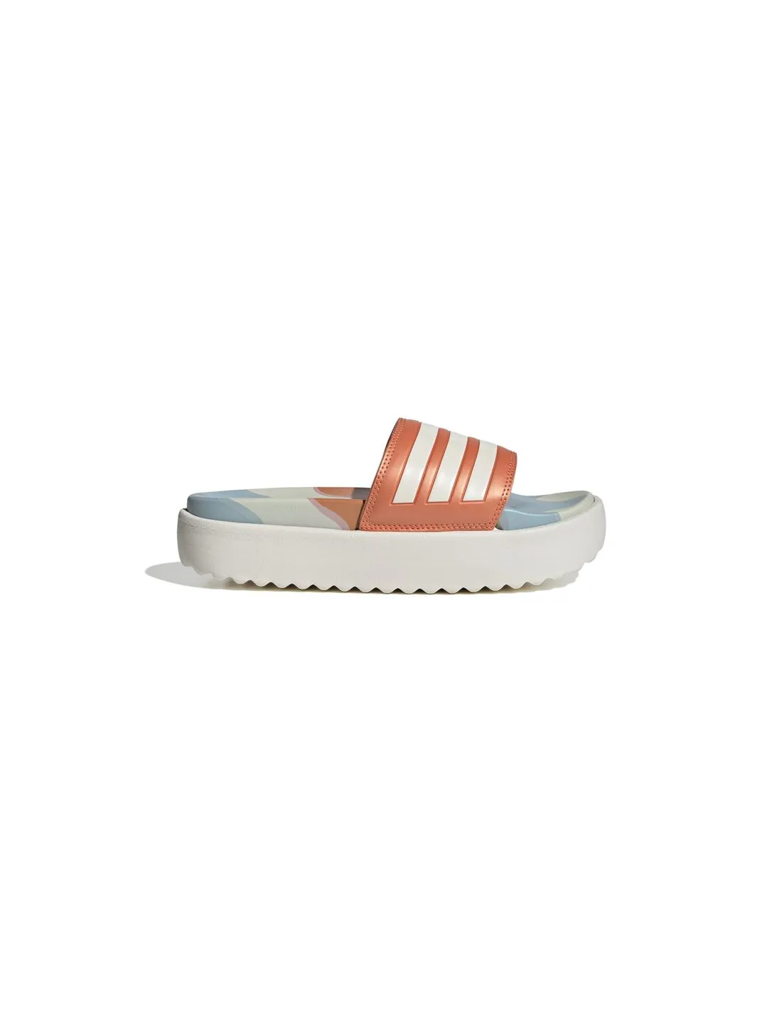 Chanclas adidas x Marimekko Aqualette Ocean Blanco Mujer