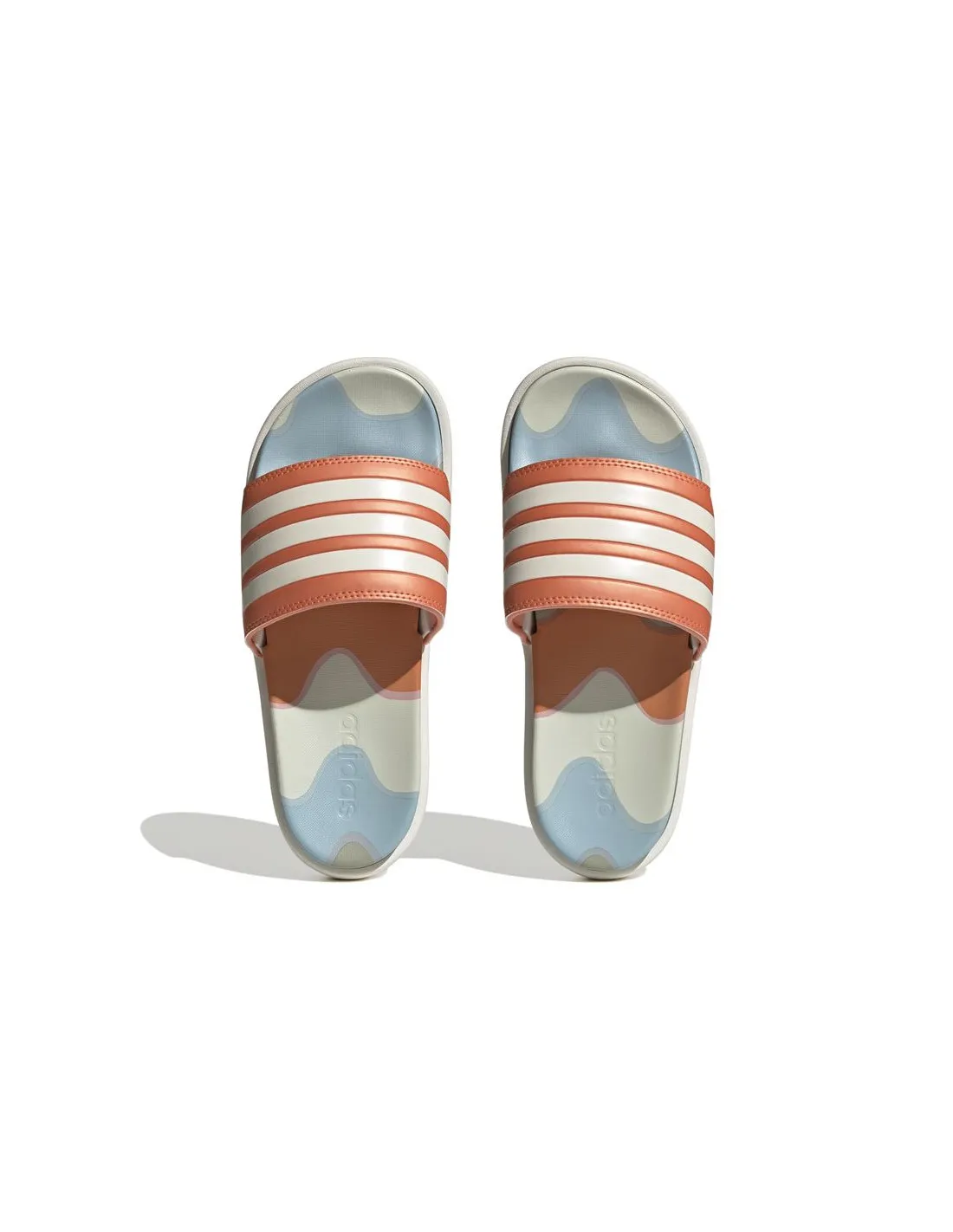 Chanclas adidas x Marimekko Aqualette Ocean Blanco Mujer