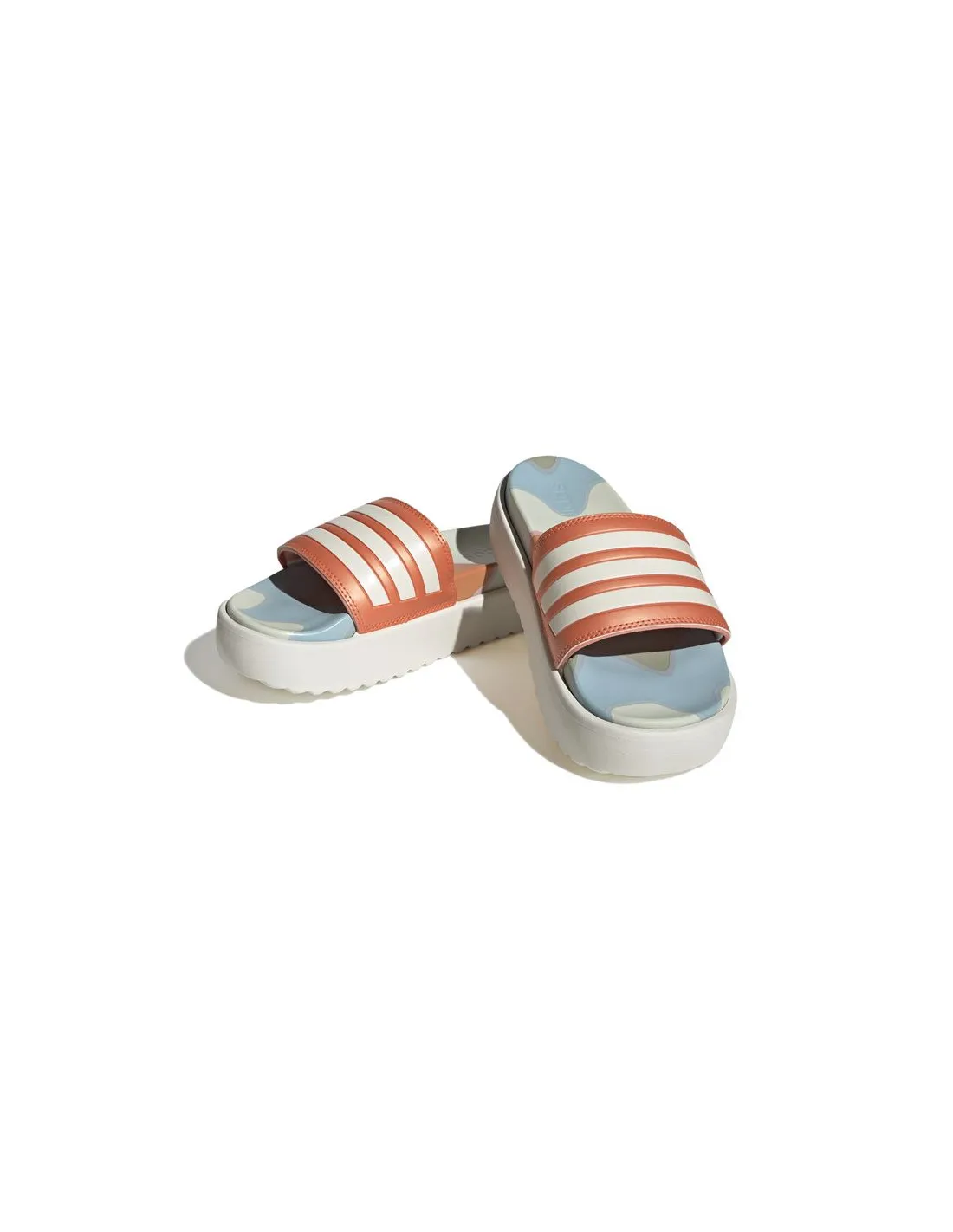 Chanclas adidas x Marimekko Aqualette Ocean Blanco Mujer