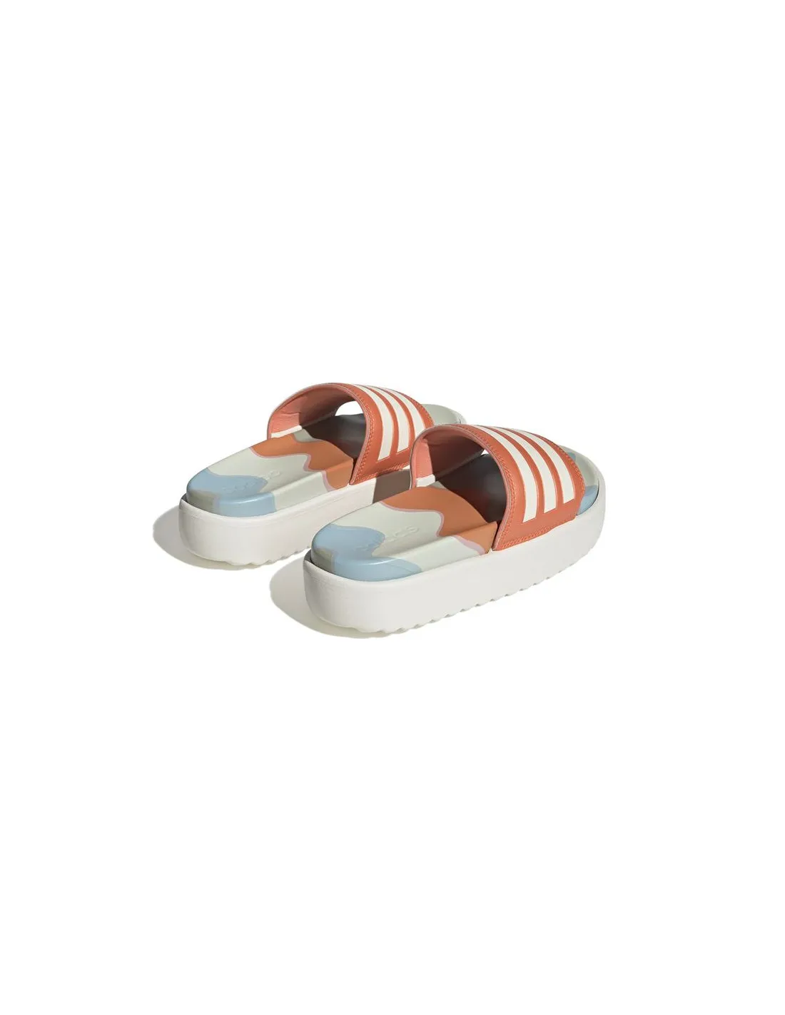Chanclas adidas x Marimekko Aqualette Ocean Blanco Mujer