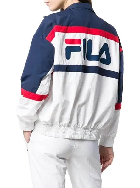 chaqueta fila kaya blanco mujer