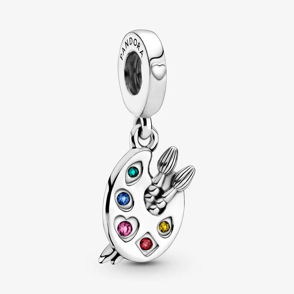Charm Colgante plata Paleta de Artista 799320C01