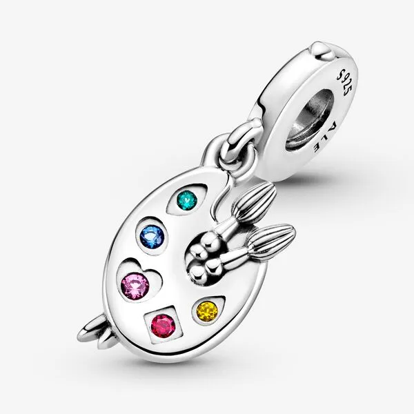 Charm Colgante plata Paleta de Artista 799320C01