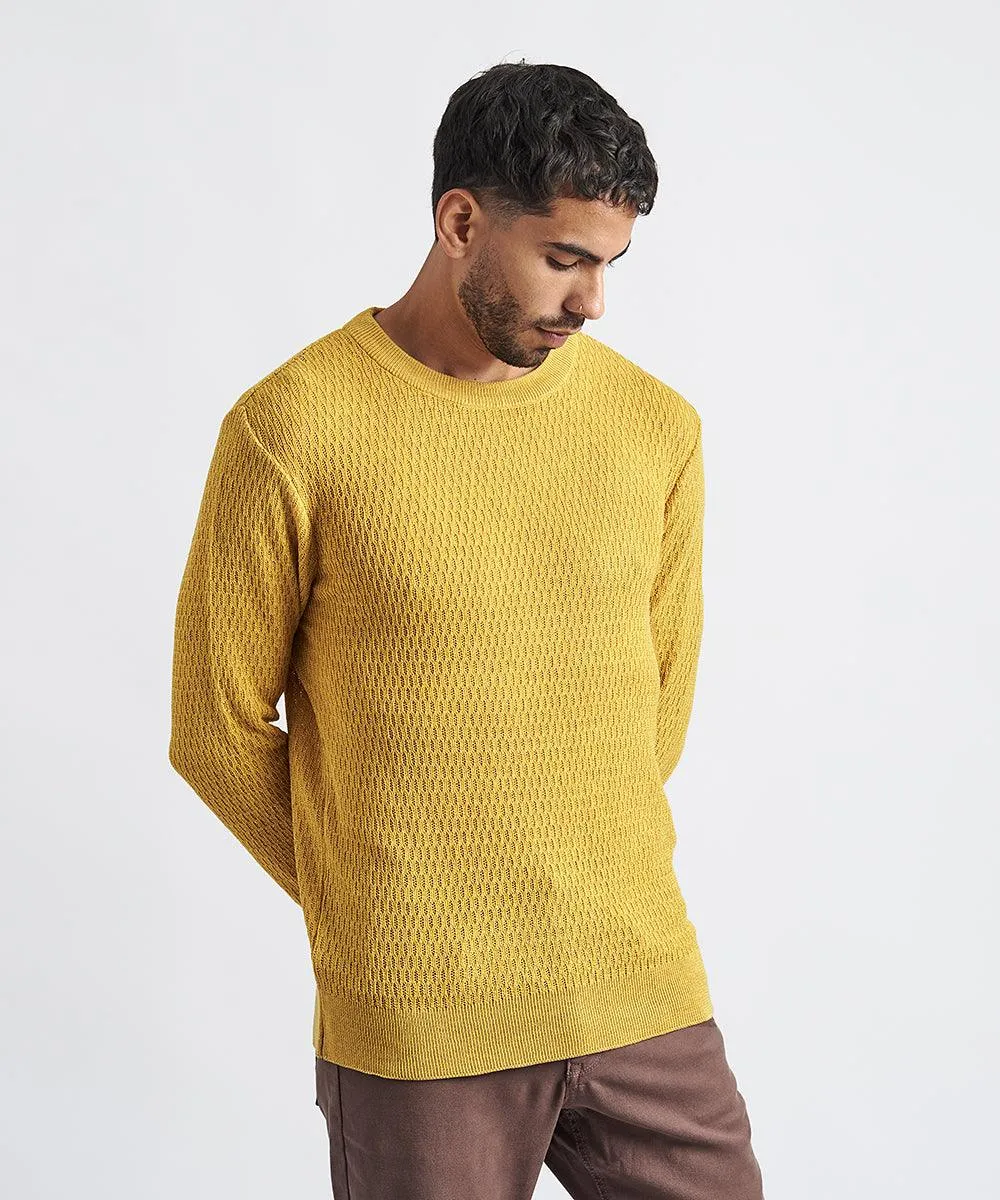 CHOMPA CUELLO REDONDO AMARILLO PV24