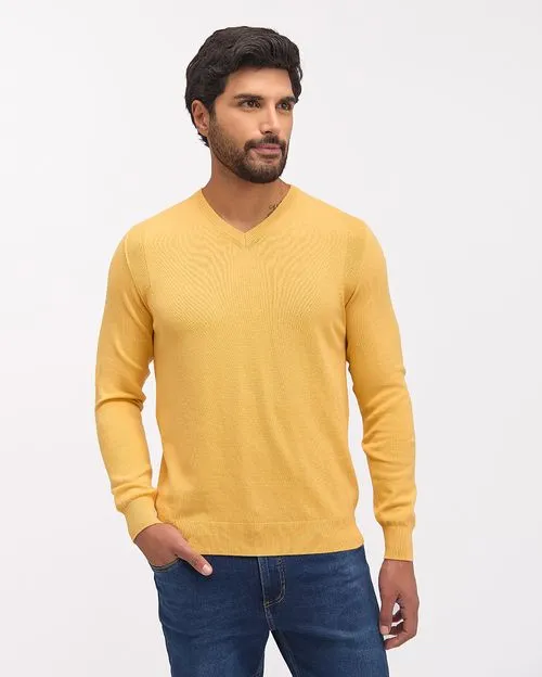 Chompa Hombre Sam Amarillo Maíz