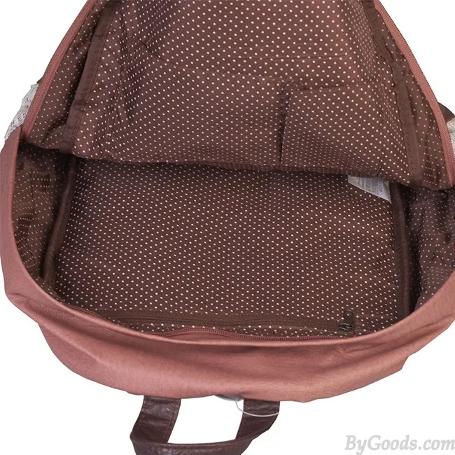 College Cute Spliced Lace Backpack