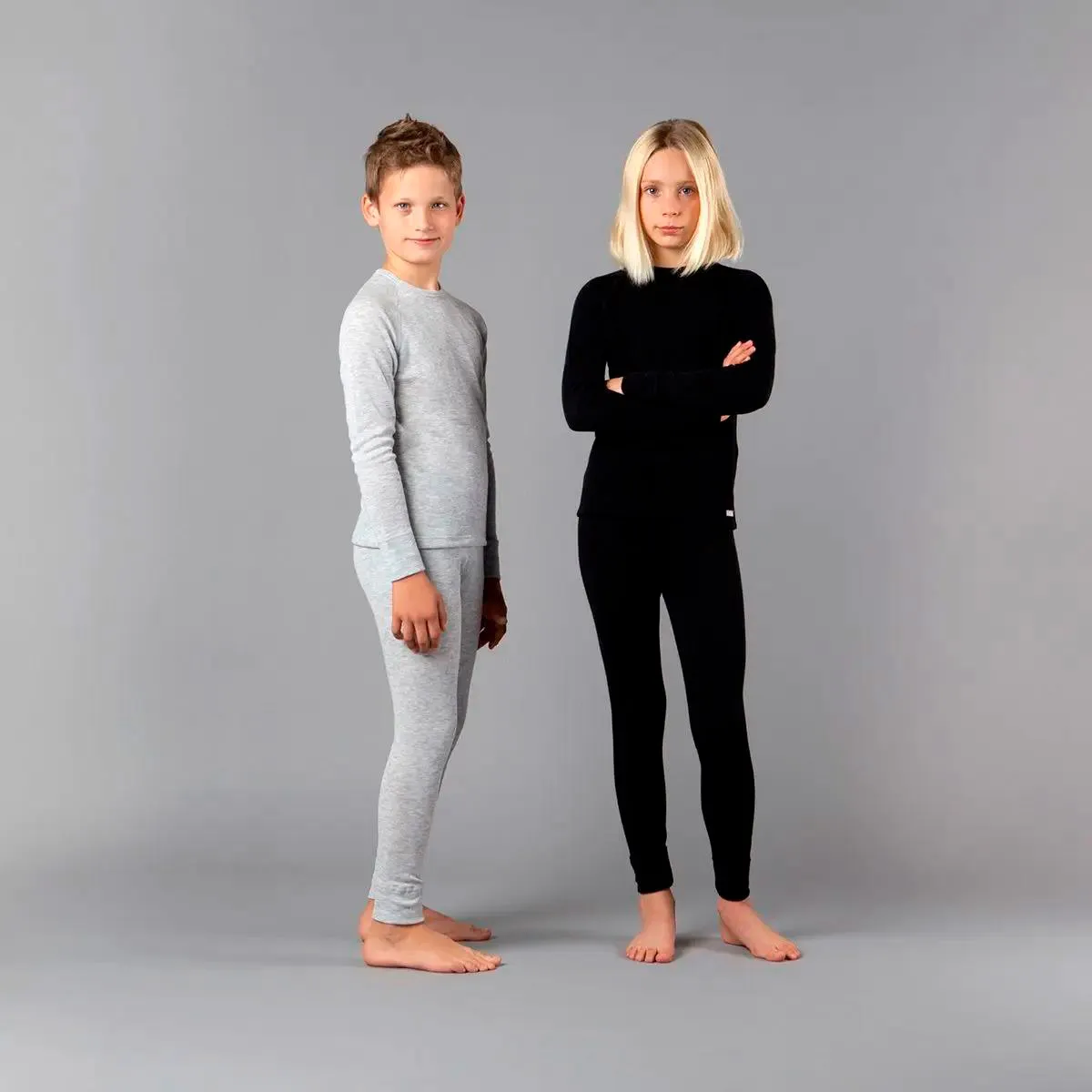 Conjunto campagnolo Boy Set (Sweat+Pant) Nero