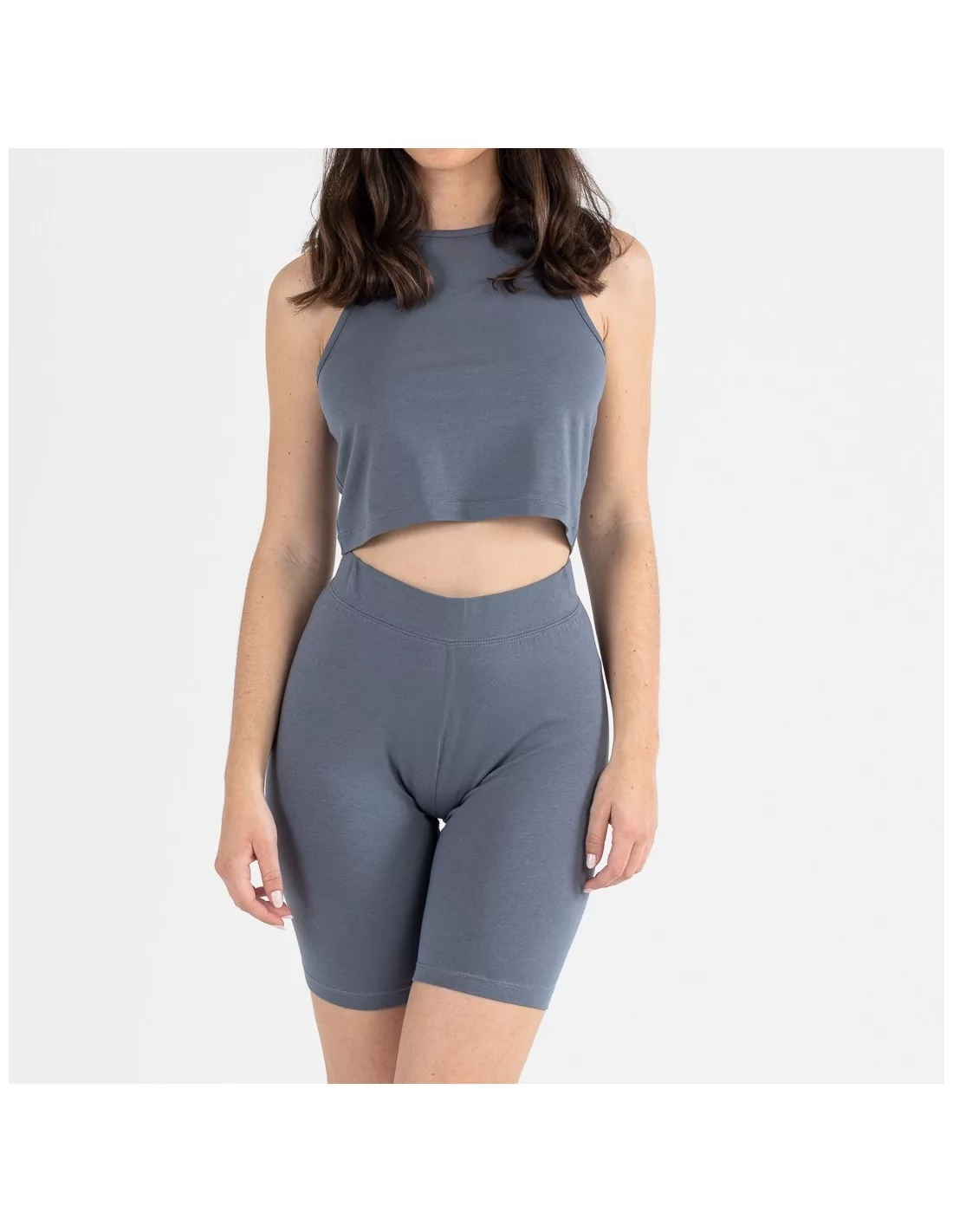Conjunto deportivo culotte mujer indigo