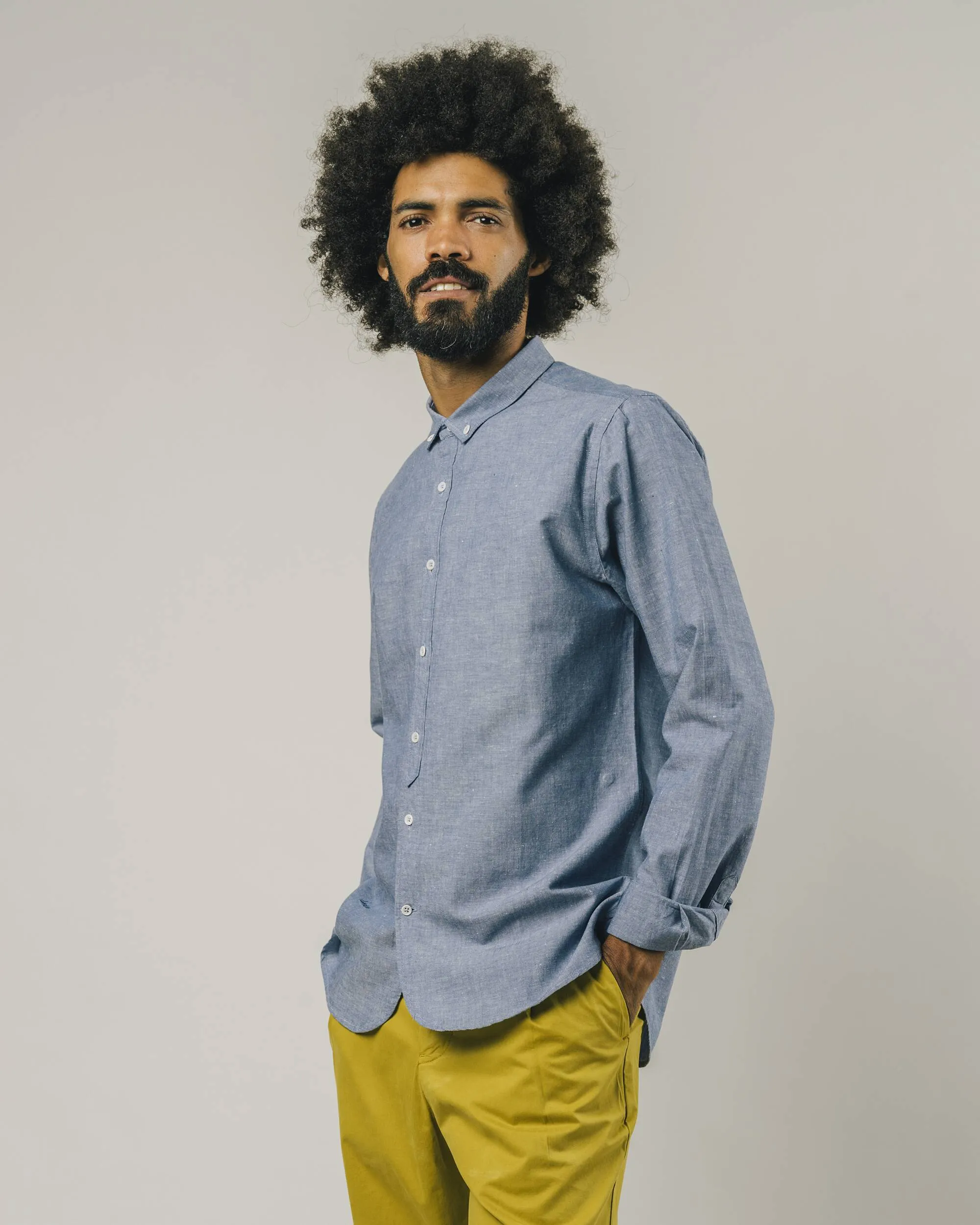 Cotolino Shirt Blue