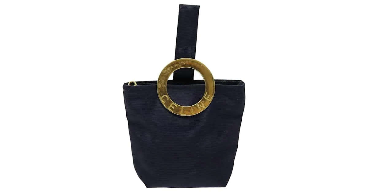 Céline Logotipo del círculo Azul marino 