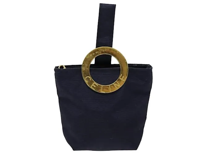 Céline Logotipo del círculo Azul marino 