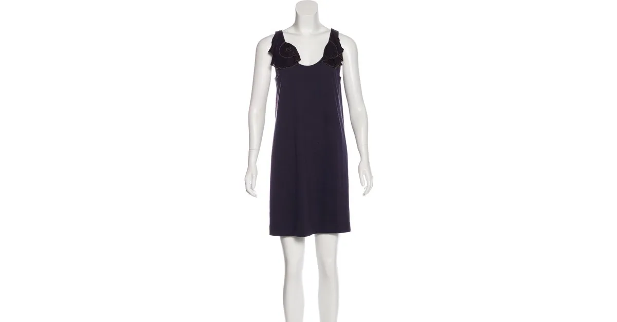 Céline Vestidos Azul marino 
