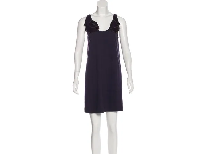 Céline Vestidos Azul marino 